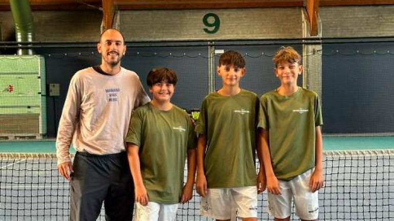 La formazione del Ct Rimini impegnata nel trofeo Marco Bellenghi