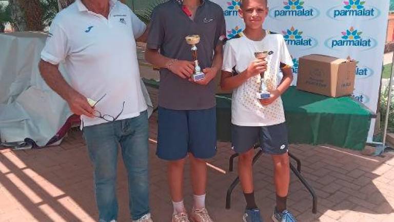 Tennis, il Tc Riccione monopolizza le finali a Viserba