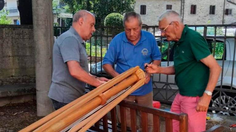 Bagno di Romagna, i volontari della Compagnia della Crocina in azione alla casa per anziani Camilla Spighi