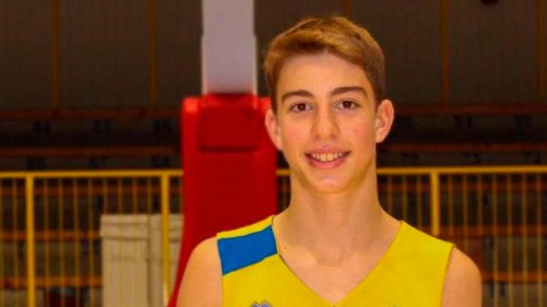 David Bonomi, cresciuto nel Basket CerviaCesenatico e ora alla One Team Forlì