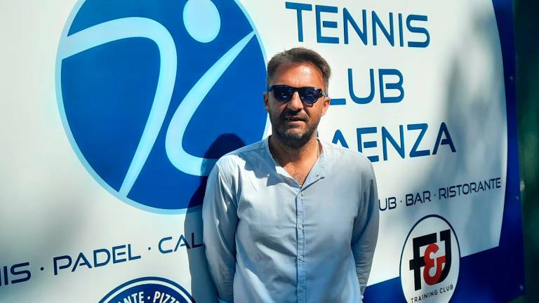 Andrea Ciani, presidente del Tennis Club Faenza