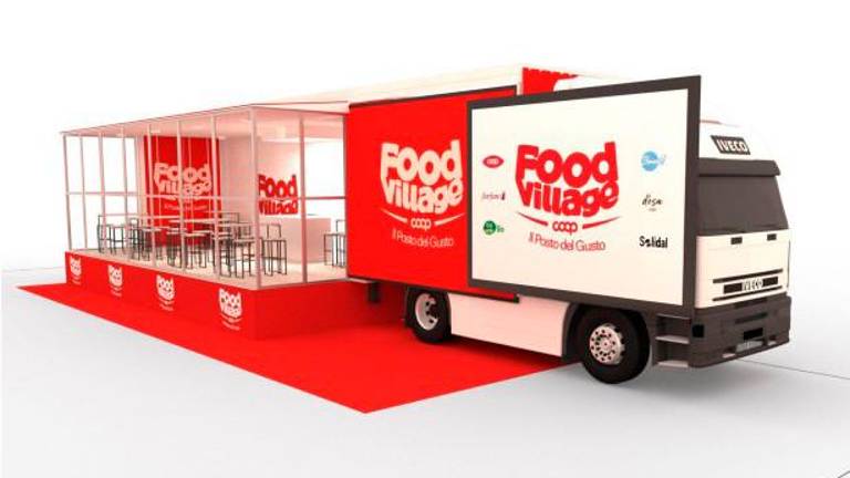 Per il marchio Coop uno stand di tre giorni in centro a Cesena