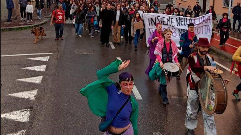 Il corteo transfemminista