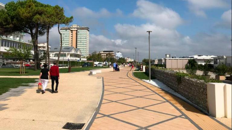 Il lungomare di Milano Marittima