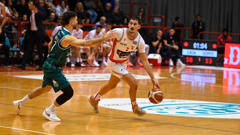 Matteo Parravicini, grande protagonista soprattutto nel primo tempo a Milano foto fabio blaco