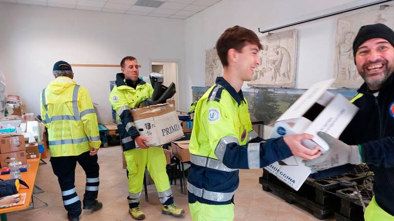 Traversara, ripartiti i lavori al cantiere, chiuso il centro accoglienza al Palasport - Gallery