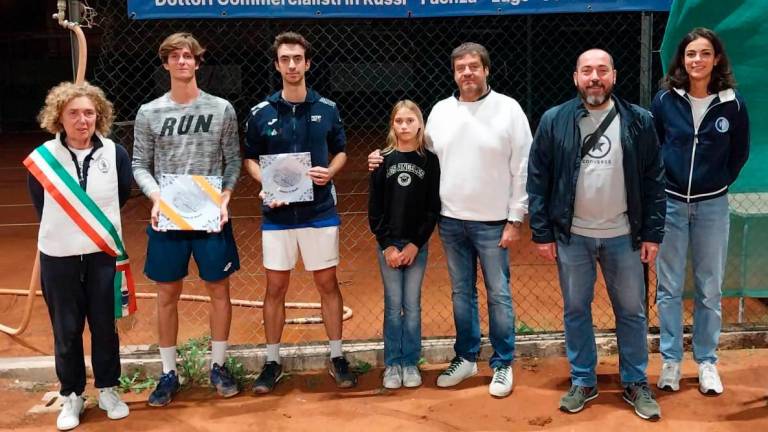 Tennis, Michele Vianello e Alessia Ercolino trionfano a Russi