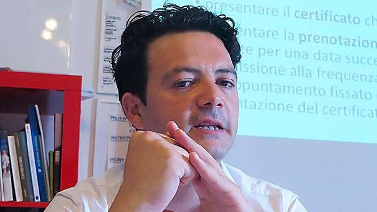 L’assessore Mattia Morolli