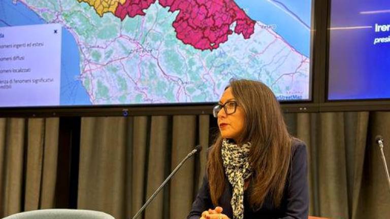 La presidente della Regione Emilia Romagna Irene Priolo