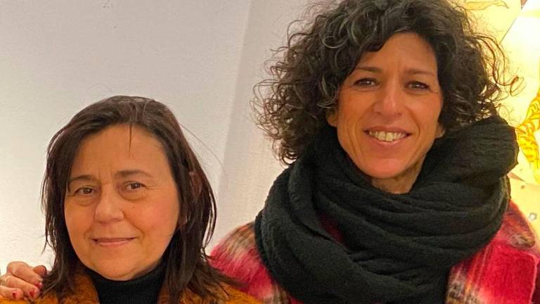 Maria Cristina Ricci con la vice sindaca Chiara Bellini