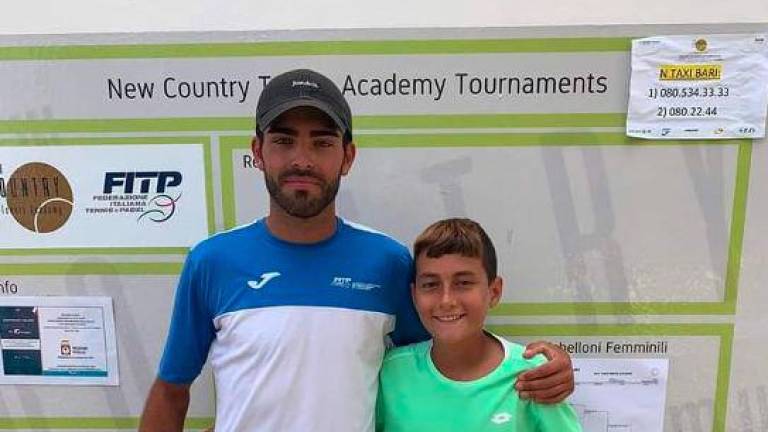 Tennis, Bacchini e la Donati brillano nel Sud