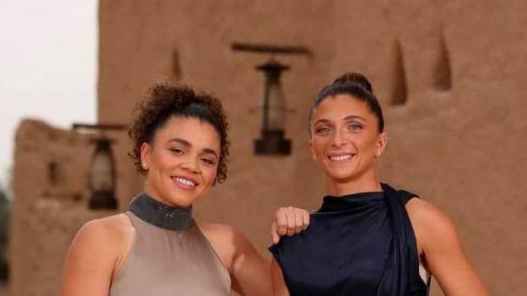 Jasmine Paolini e Sara Errani elegantissime alla presentazione delle Finals