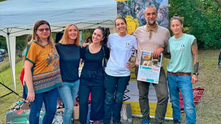 Cesena, festa al canile con tanto di sfilata