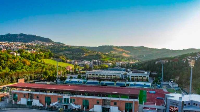 Lo stadio del San Marino