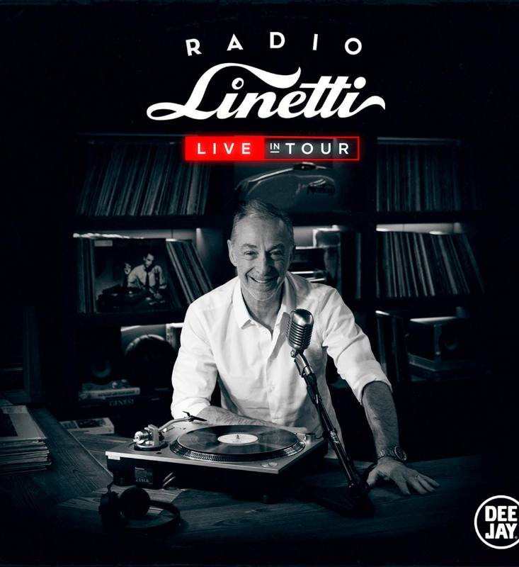 Rimini, Linus al Teatro Galli con “Radio Linetti Live Tour”