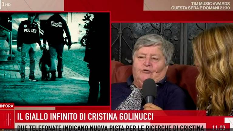 Cesena, caso Cristina Golinucci, mamma Marisa su Rai 1: “Ho ricevuto la telefonata di una testimone” VIDEO