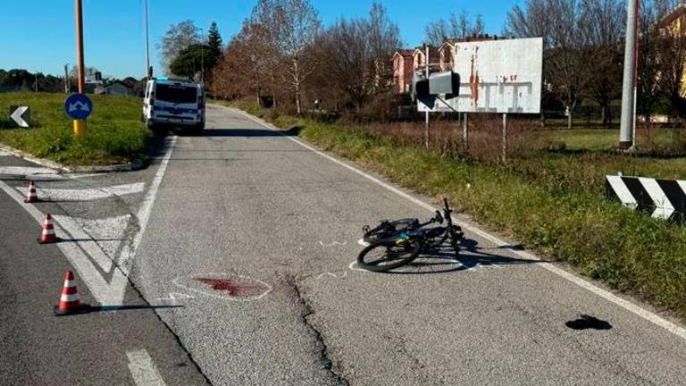 L’intervento della Polizia locale nel luogo dell’incidente