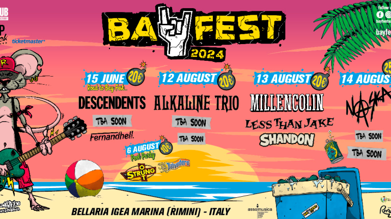 Bay Fest 2024: a Bellaria torna il festival punk rock più importante d’Italia