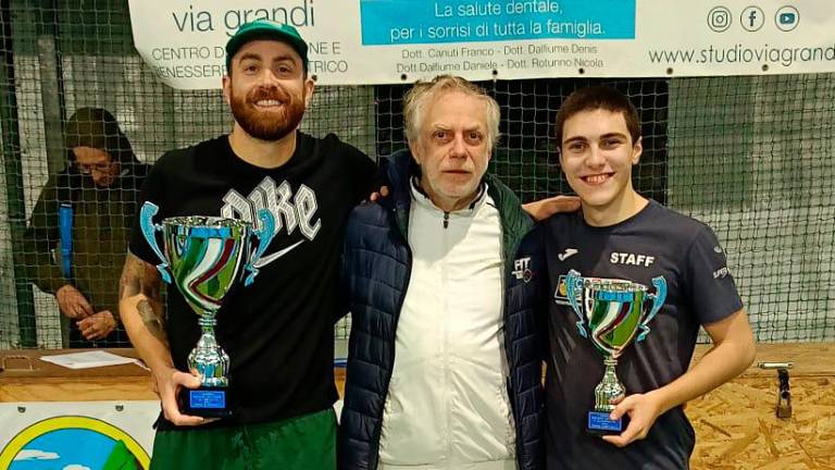 La premiazione dei finalisti al Ct Campanella