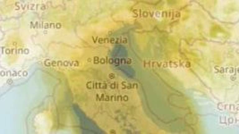 Emilia-Romagna. Polveri sottili alle stelle per la sabbia arrivata dal Sahara