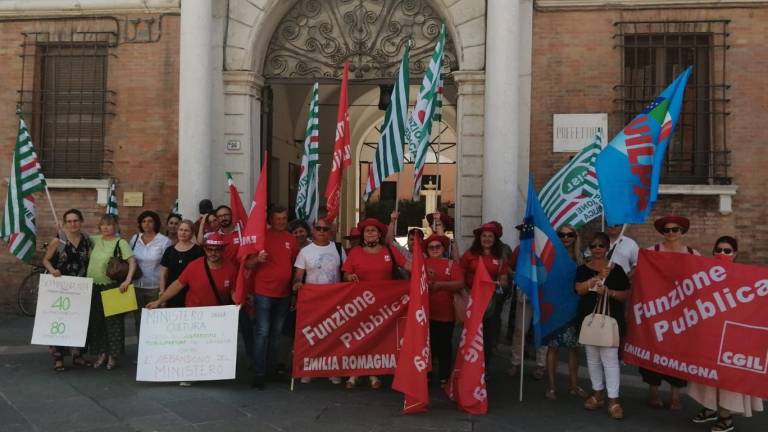 Ravenna, protesta per la carenza di personale nel settore della cultura