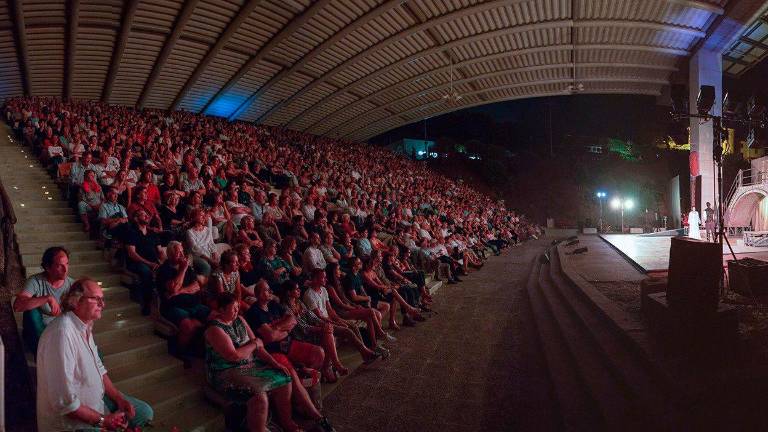 Una delle serate del Plautus Festival all’arena plautina